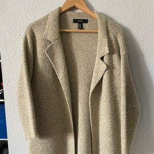 Forever 21 Long Coat Cardigan